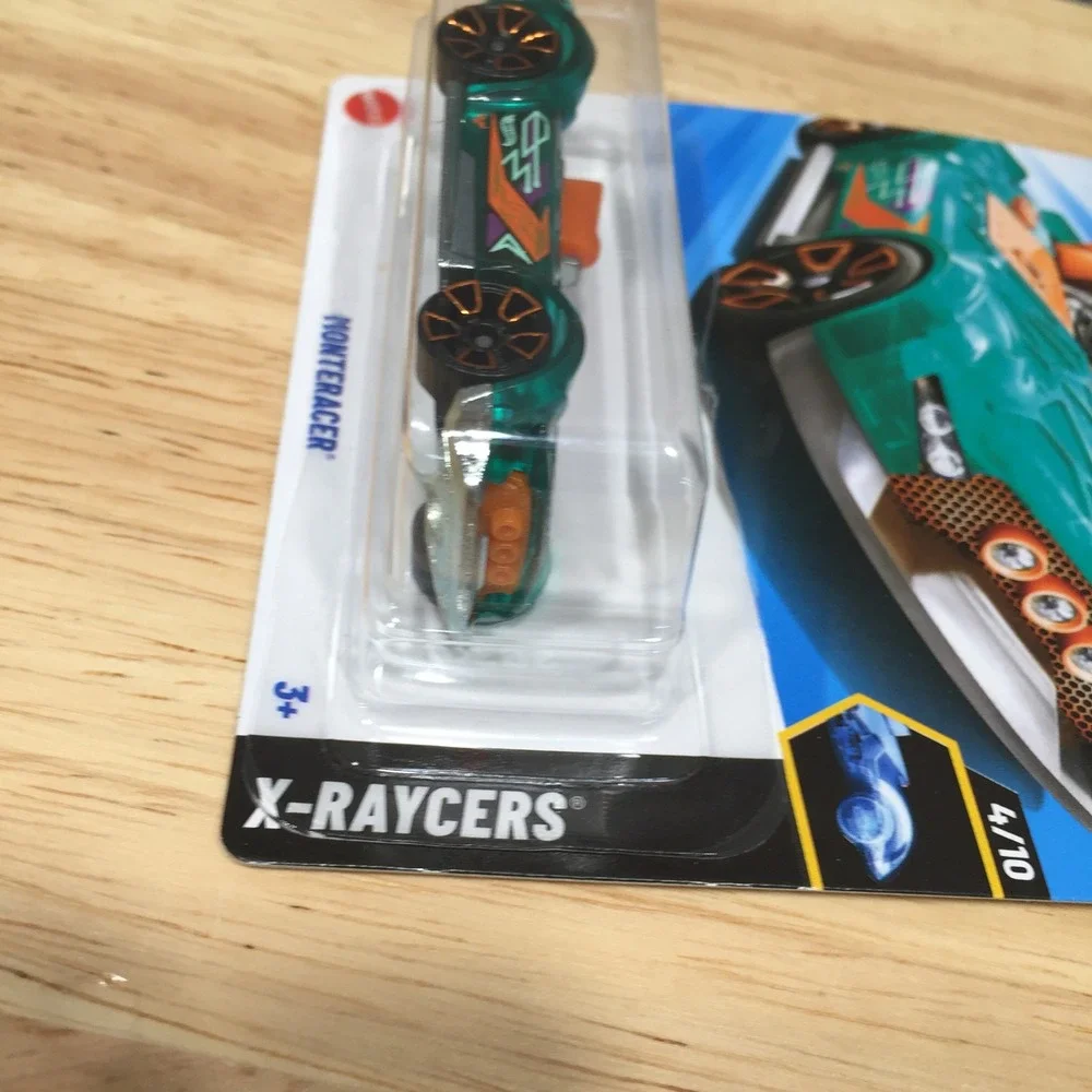Hot Wheels Kids Toy Car X-Raycers Monteracer 63/250 1:64 Teal Orange